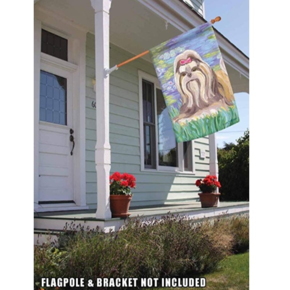 Toland Home Garden 102632 Bonnet Shih Tzu 28 X 40" - Picture 2 of 2